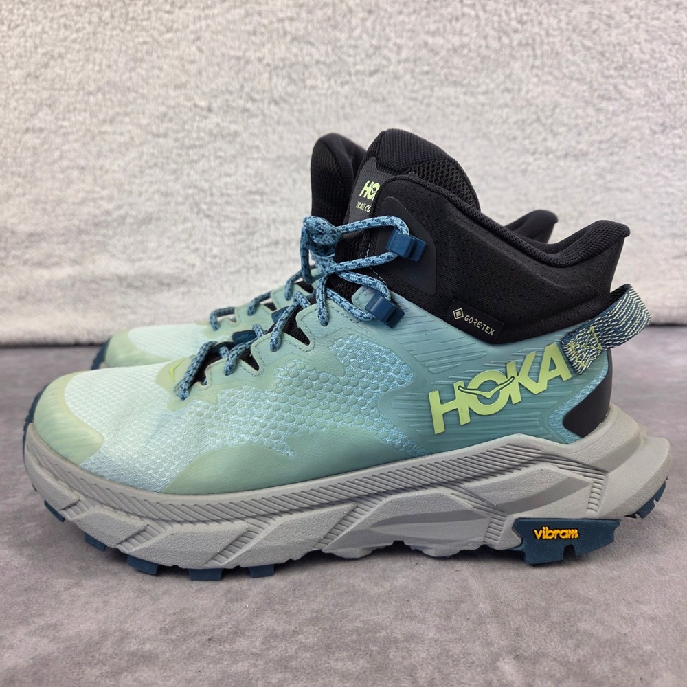 Hoka Trail Code GTX Womens Blue Glass Coastal Shade 1123166 BGCS Size 7.5B